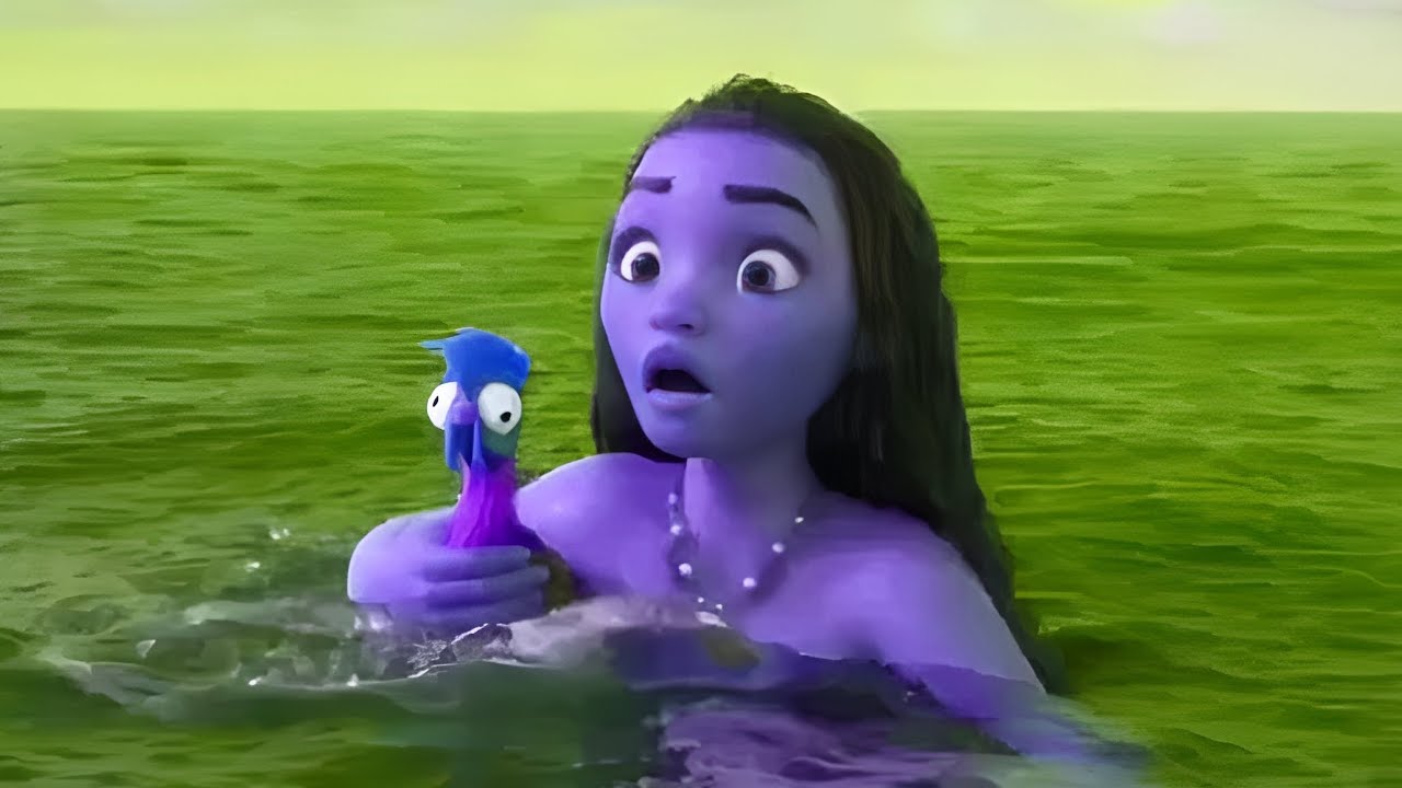Moana - MOANA SAVES HEIHEI FROM THE SEA! | Sponsored by Gamavission Csupo Effects 
