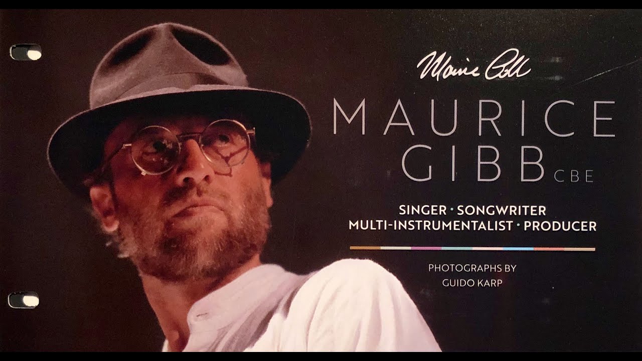 Maurice Gibb CBE, (Bee Gees) Isle of Man Post Office postage stamps collection