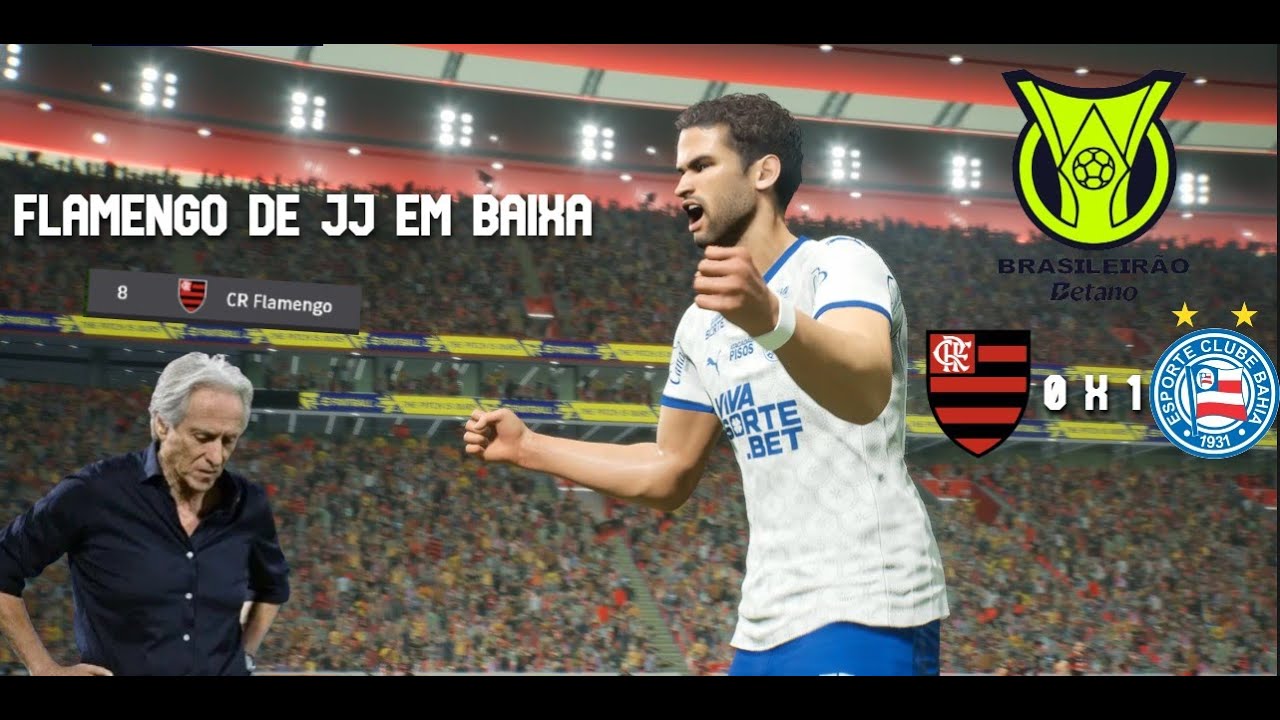 Efootball - Flamengo em Baixa no Brasileirão 2026