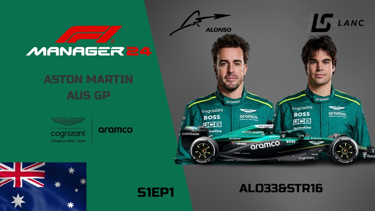 ALONSOYLA SAMPIYONLUK YOLUNDA|F1 MANAGER 24 MOD 25 ASTON ALONSO KARIYER