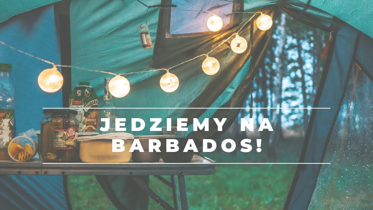 POLE NAMIOTOWE BARBADOS! | NAMIOT DO ŚMIECI!