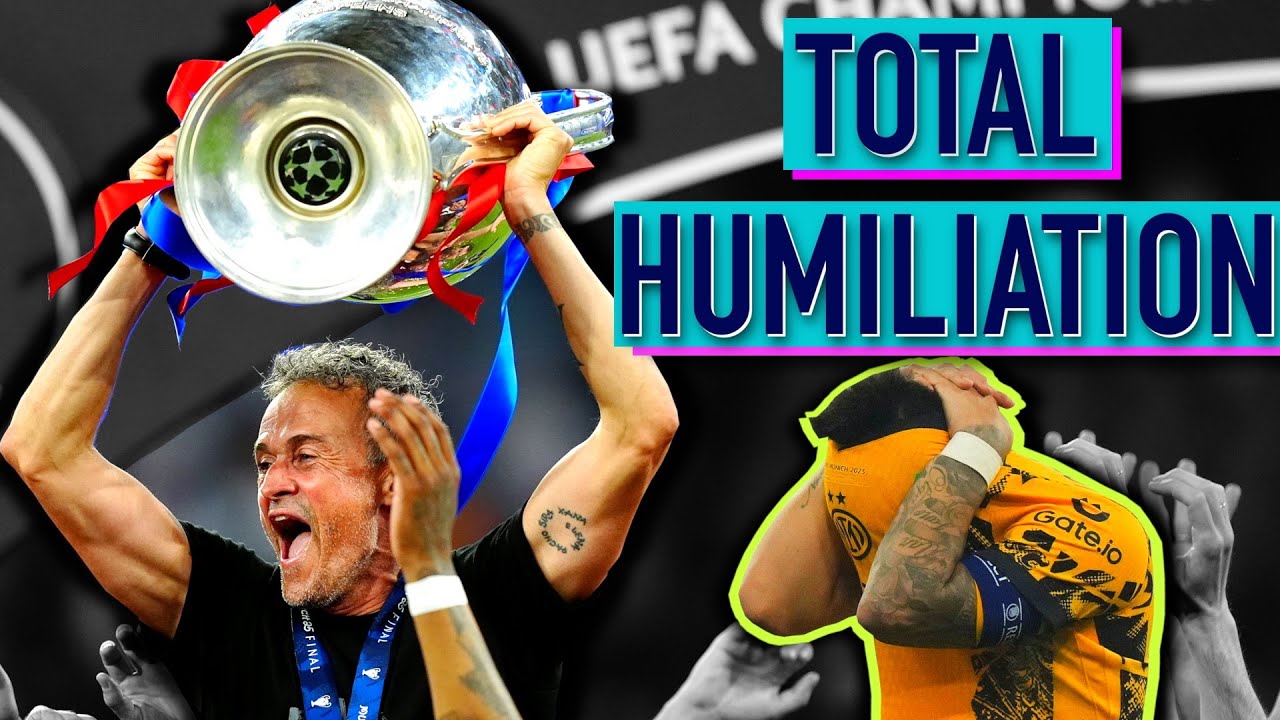 Historic embarrassment as PSG DESTROY Inter | UCL Final REACTION