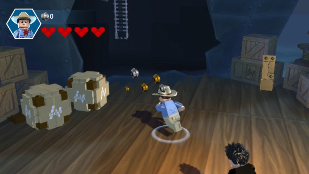 Lego Jurassic World (PS Vita/3DS/Mobile) San Diego Docks - Free Play