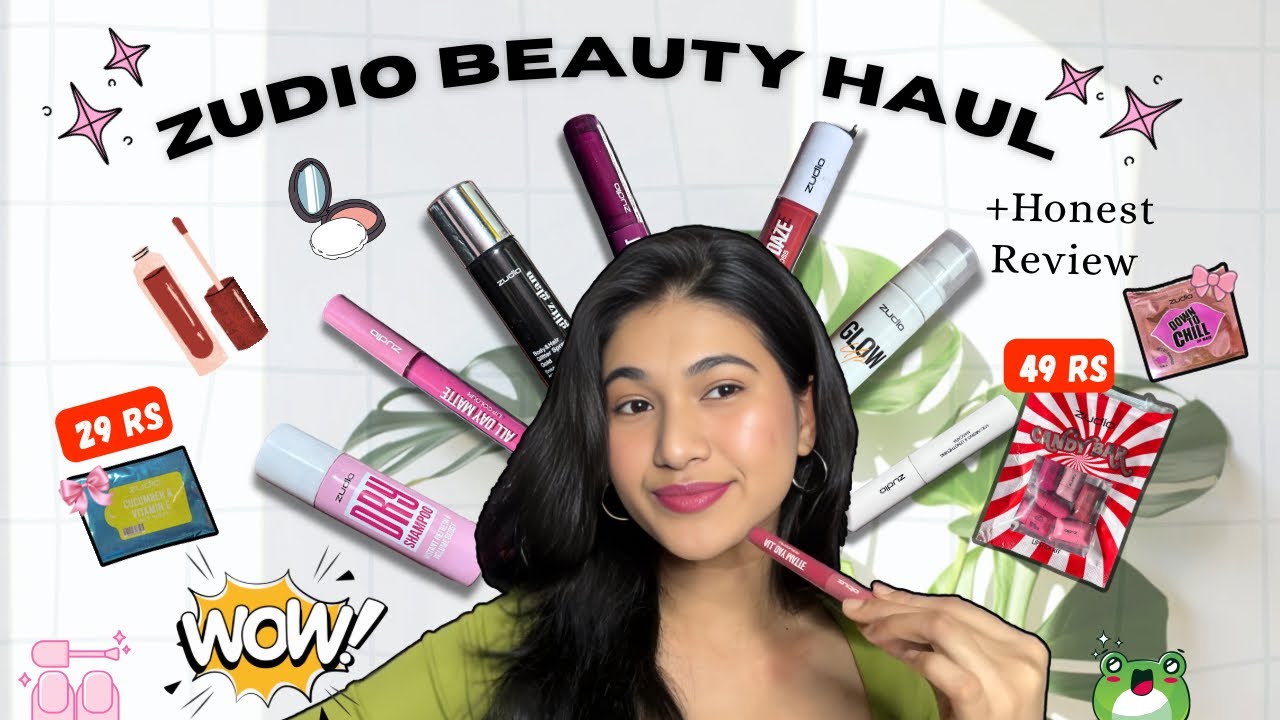 Zudio Beauty Makeup Haul ✨💄 | Full Face Under Budget?! Honest Review & Recommendations 