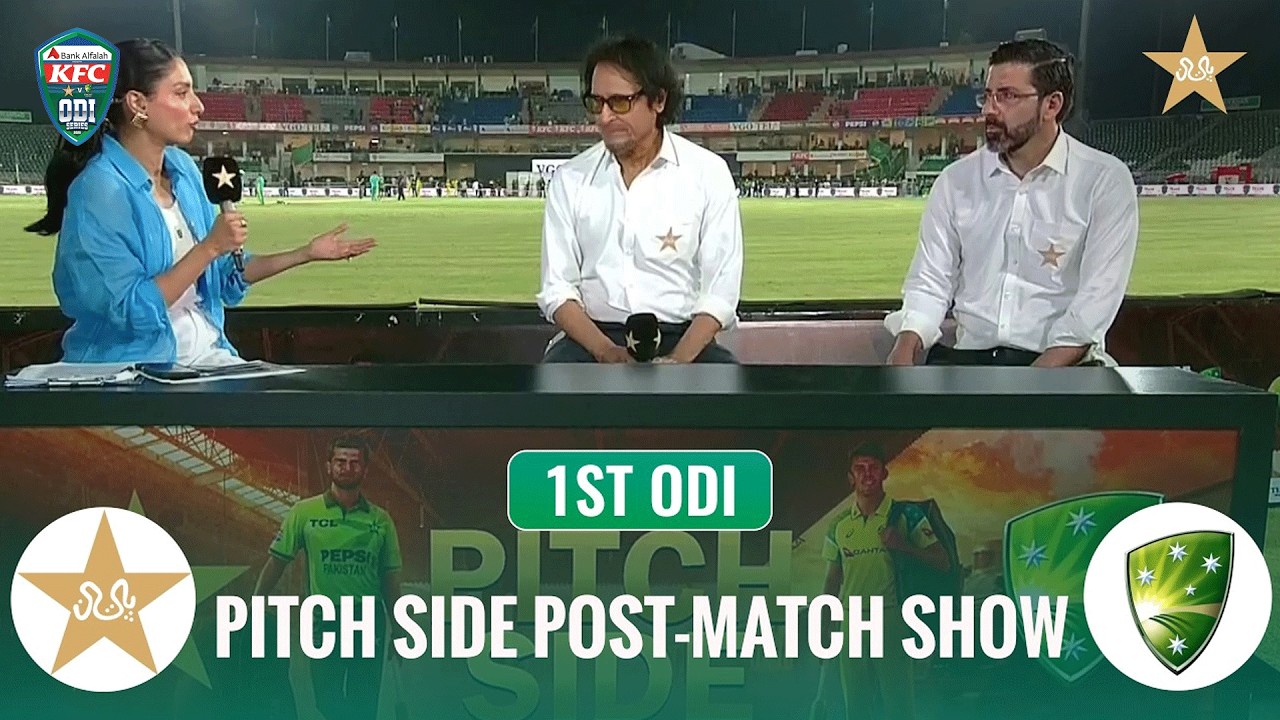 Pitch Side Post-Match Show | Pakistan vs Australia | Match 01 | ODI Series 2026 | MZE1K
