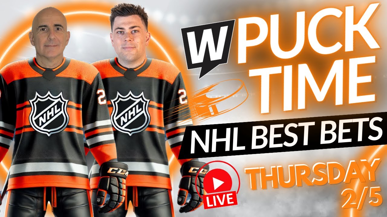 Tonight’s NHL Bets You CAN’T Miss! | Thursday Picks, Predictions & Best Bets | PuckTime 2/5