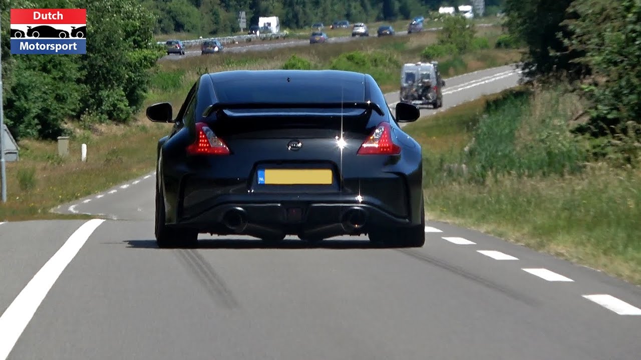 731HP Twin Turbo Nissan 370Z - Loud Accelerations!