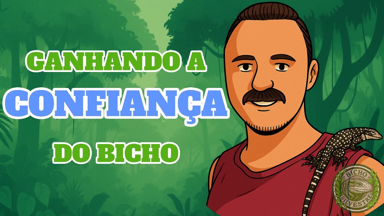 Pet Teiú: Ganhando a confiança do animal