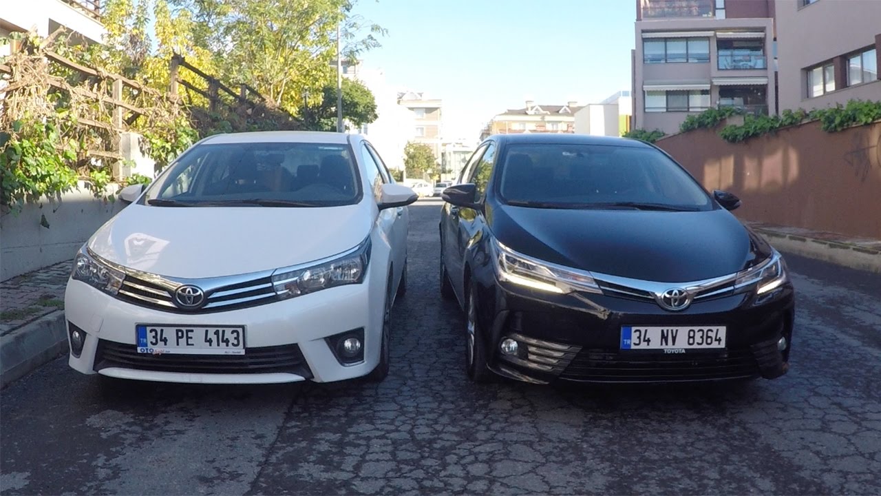 Eski ve Yeni Toyota Corolla 2016 Karşılaştırmalı Test