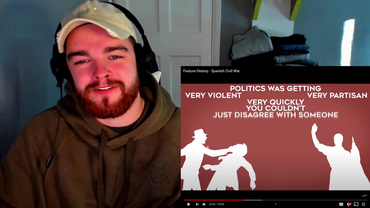 British guy reacts to - Feature History - Spanish Civil War