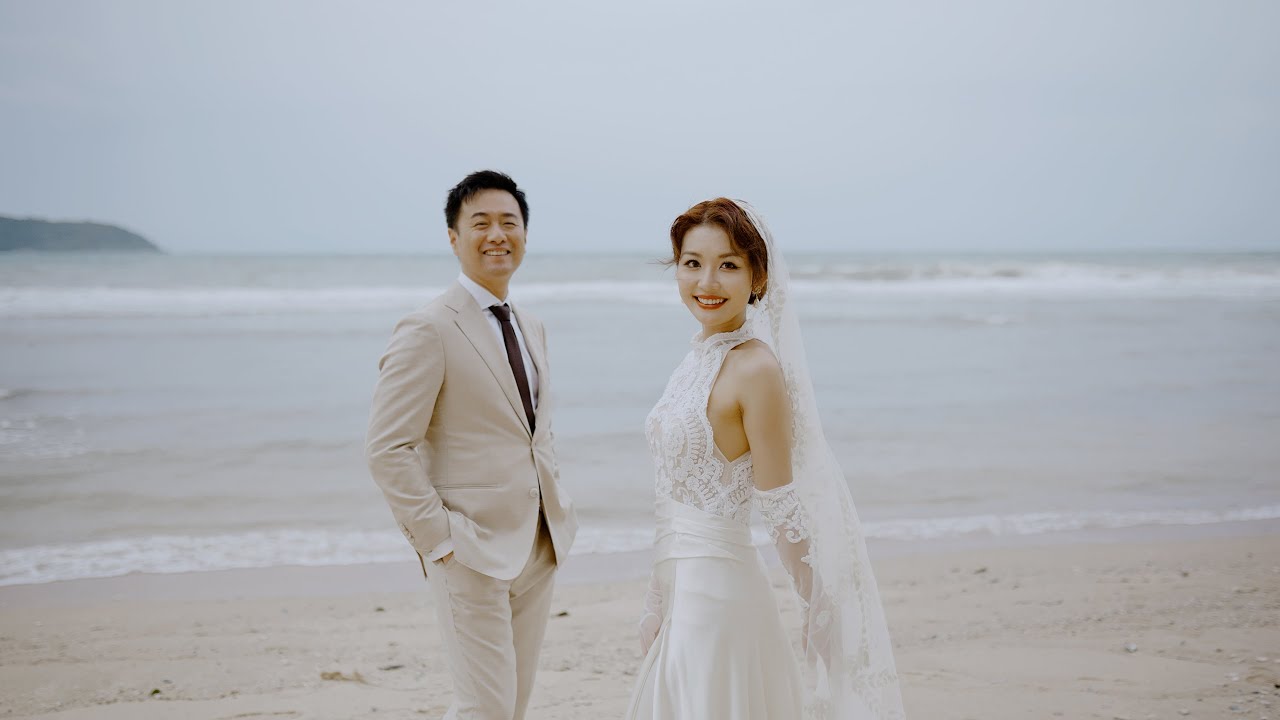 Phuket wedding. Wedding films at The Naka resort Phuket. Destination wedding in Thailand. #wedding