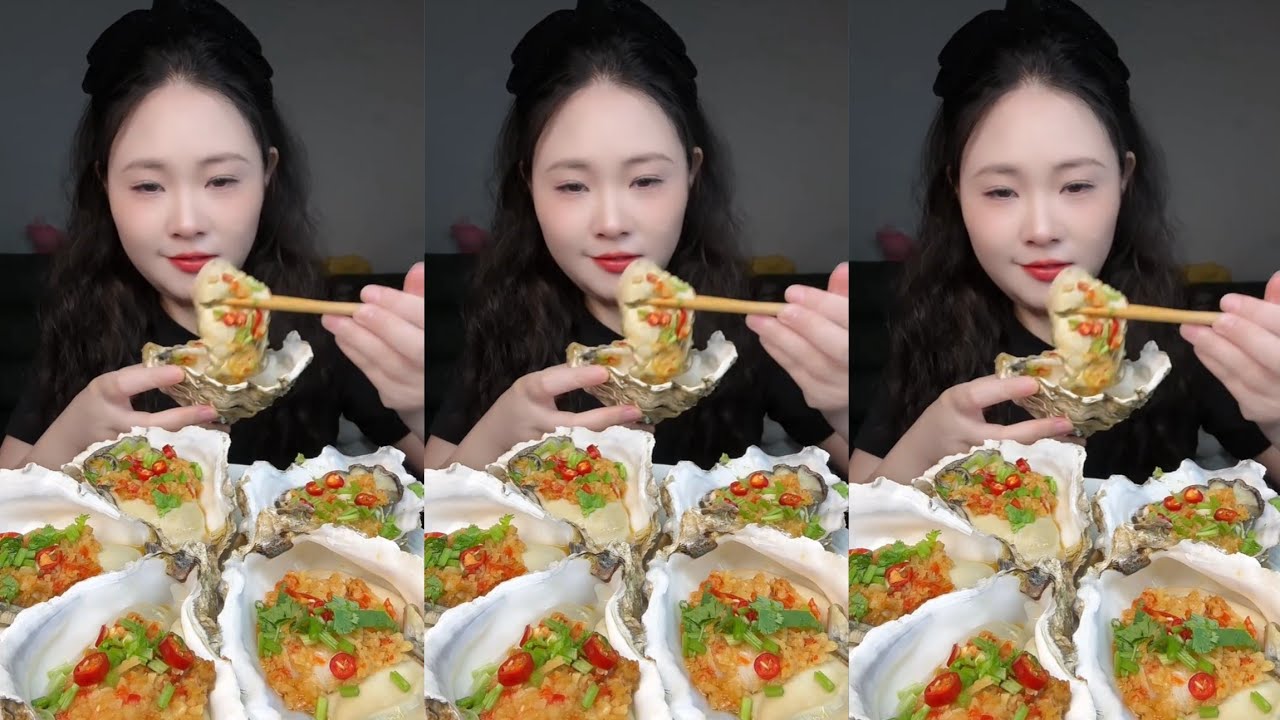 Eating oysters 🦪🦪Seafood 🦞🦞 spicy shrimp 🍤🍤#mukbang #oysters #delicious #seafood