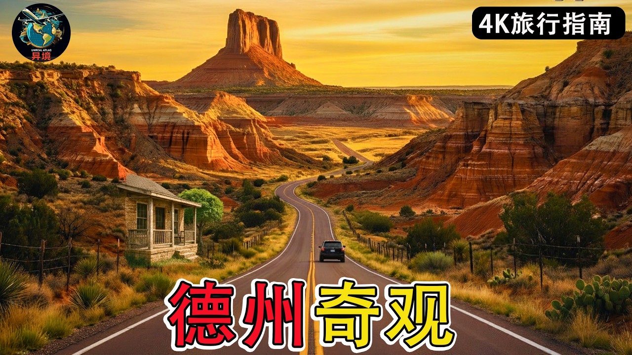 德州之旅 | 发现美国最具独立气质的州 | 4K旅行纪录片