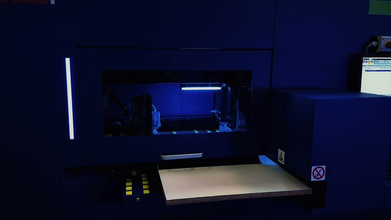 Vitap KAIROS in action   CNC for Drilling, Grooving & Routering