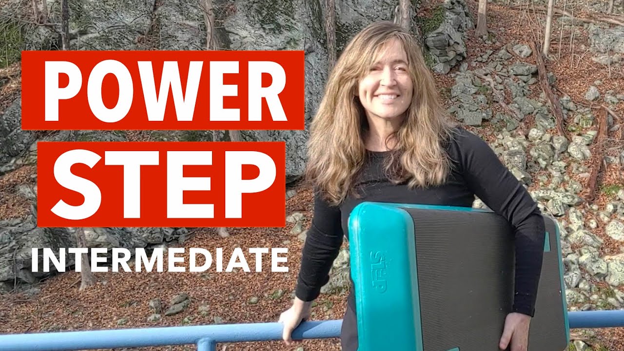 Power Step Aerobics Workout #8 (46 MIN) Intermediate