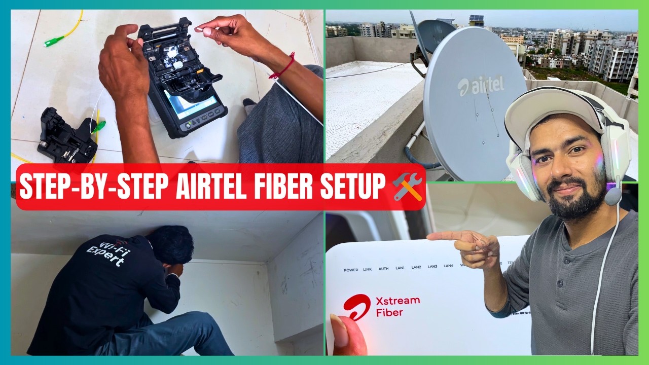 Airtel Fiber Installation Process Explained – Step by Step with Real Experience