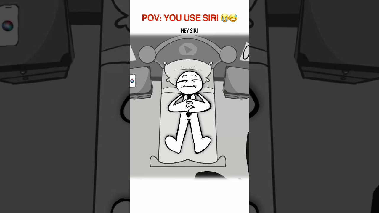Hey Siri 👀 (Animation Meme) Anim: @AngelMCAnimation  #shorts