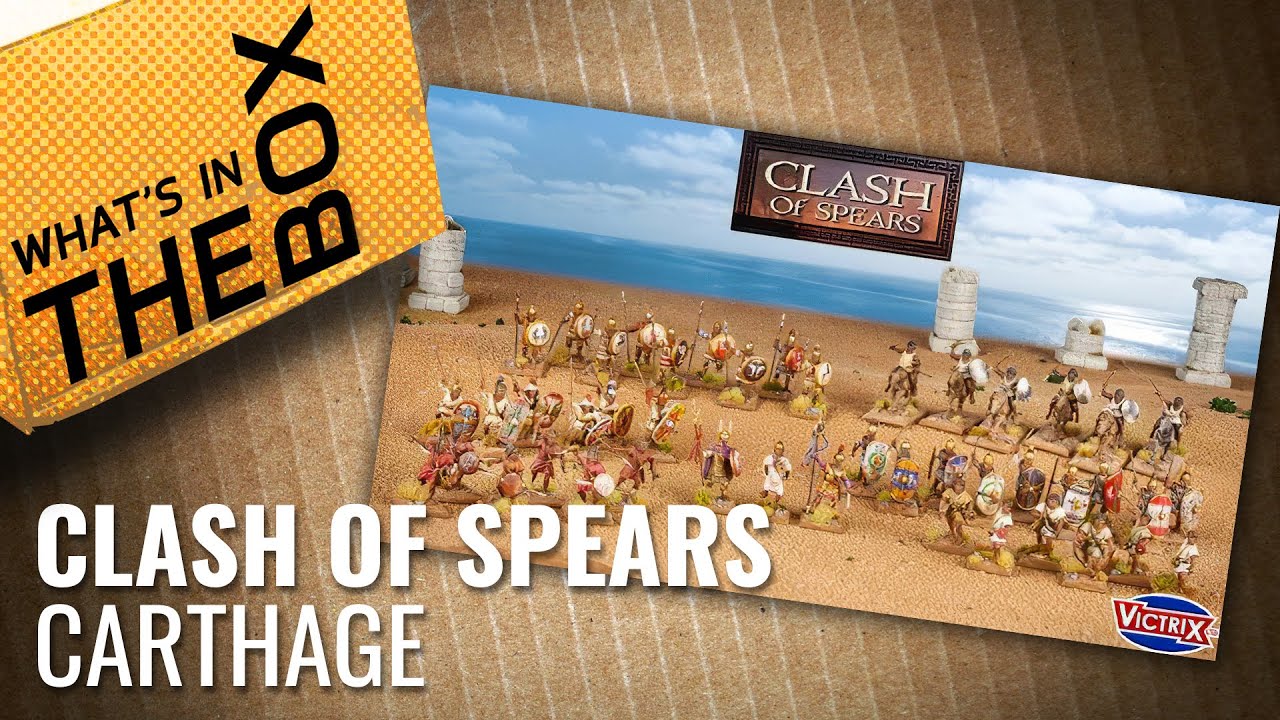 Unboxing: Clash of Spears | Carthage Starter Set (Victrix Miniatures)