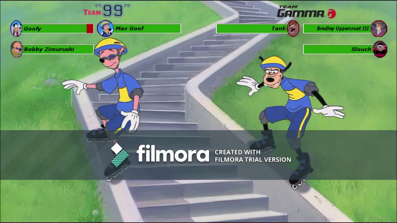 An Extremely Goofy Movie Final Race with healthbars (1/2)
