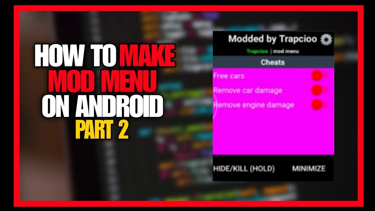 HOW TO MAKE MOD MENU ON ANDROID 2023!! (Part 2)