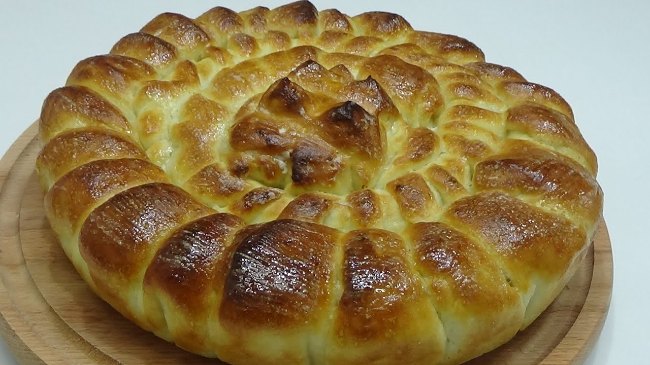 POSNO/Svečana,slavska,praznična pogača na sasvim jednostavan i lak način!Dekorativna i meka ko pena😋