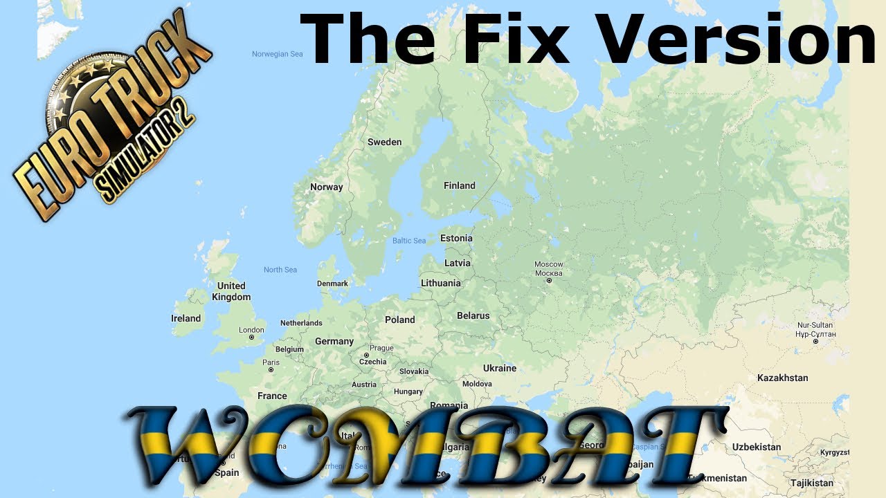 ETS2 1.36 - Promods 2.43 Europe Edition Map Combo v7 - The fix version