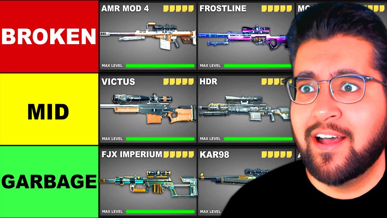 I Used the BEST ONE SHOT SNIPERS in Warzone and Ranked Them + Best Class Setups