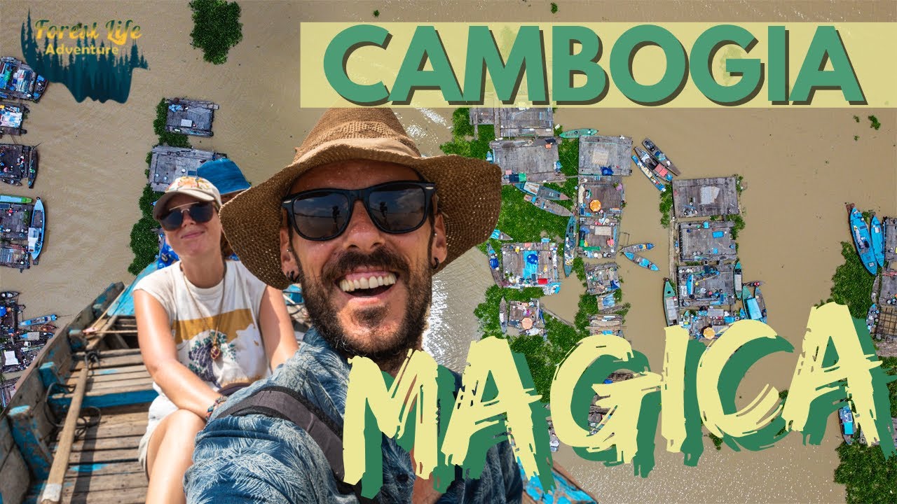 🇰🇭 Nel cuore della CAMBOGIA, esploriamo i VILLAGGI GALLEGGIANTI