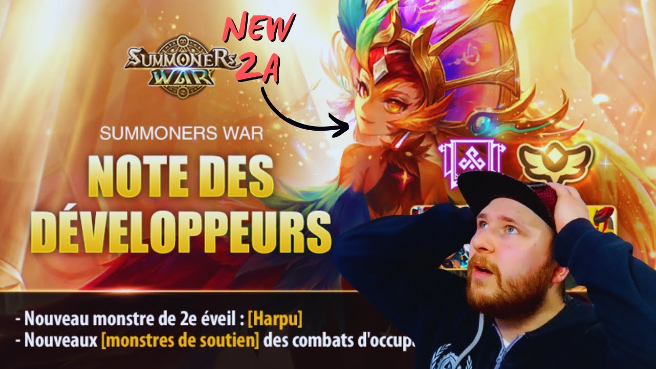 2A, AIDE SIEGE, RUNE ET SURPRISE: UNE RÉVOLUTION SUR SUMMONERS WAR !! #summonerswar #actualités #MAJ