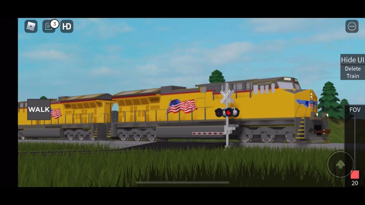 Train Simulator (Beta) railfanning part 2 (ROBLOX)