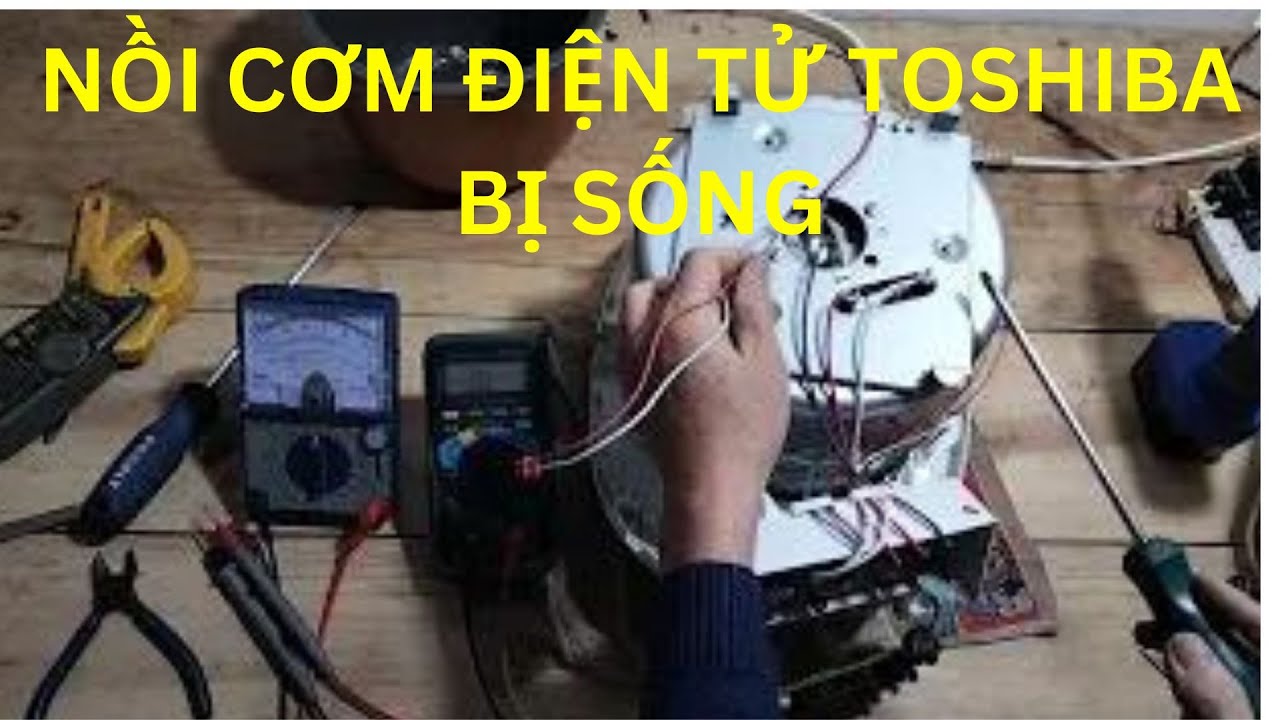 Cách sửa nồi cơm điện tử bị sống cơm