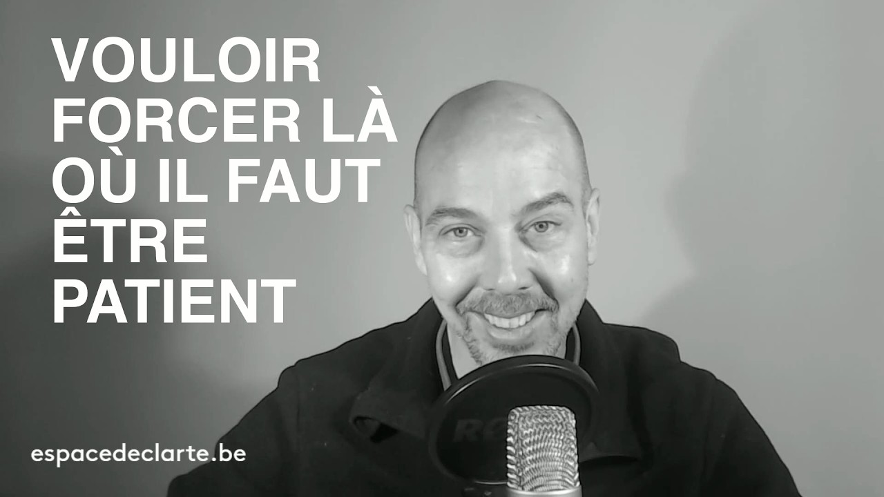 Verset 15 - Quand tu veux agir trop vite | Tao Te Ching