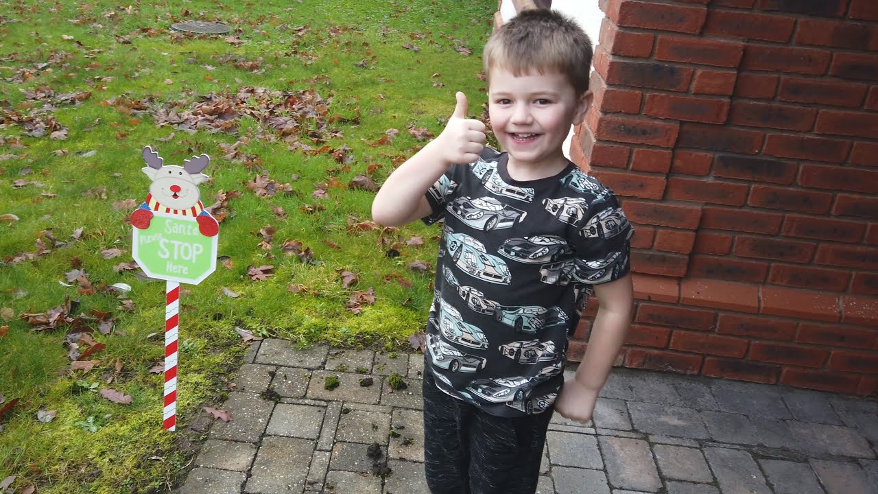 Jenson and Amelia put up the Christmas tree and decorations