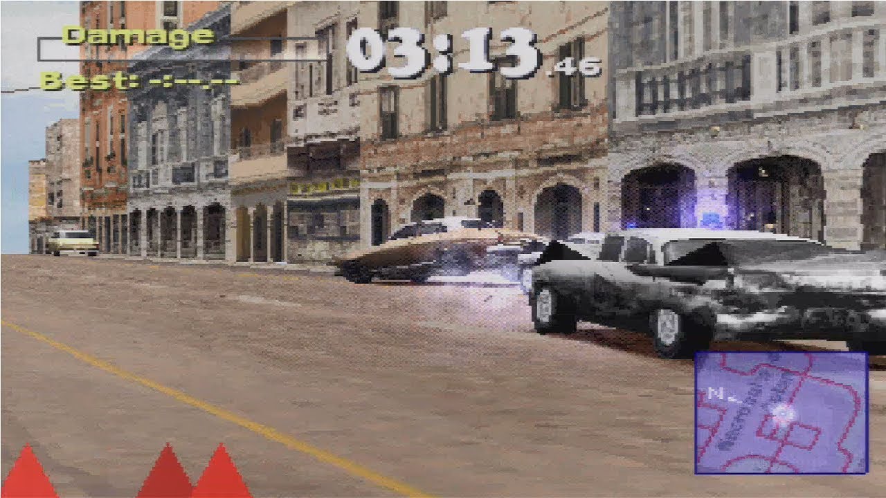 Driver 2 Survival Mode Funny Moments & Cheats HAVANA