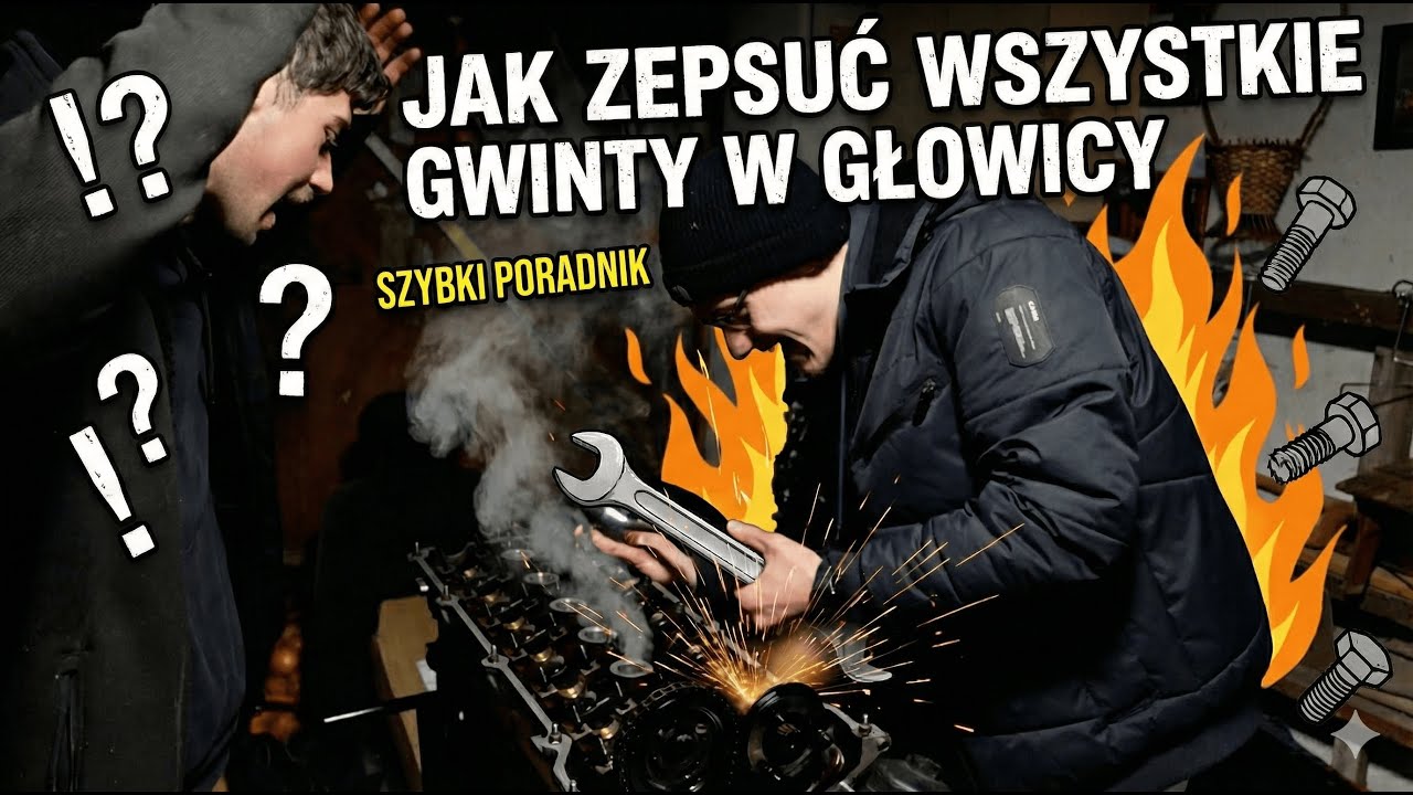 Wymieniamy USZCZELKE pod GŁOWICĄ w M52 BMW E36
