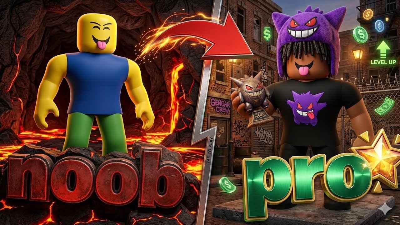 A NOOB TO A PRO IN ROBLOX THA BRONX 2