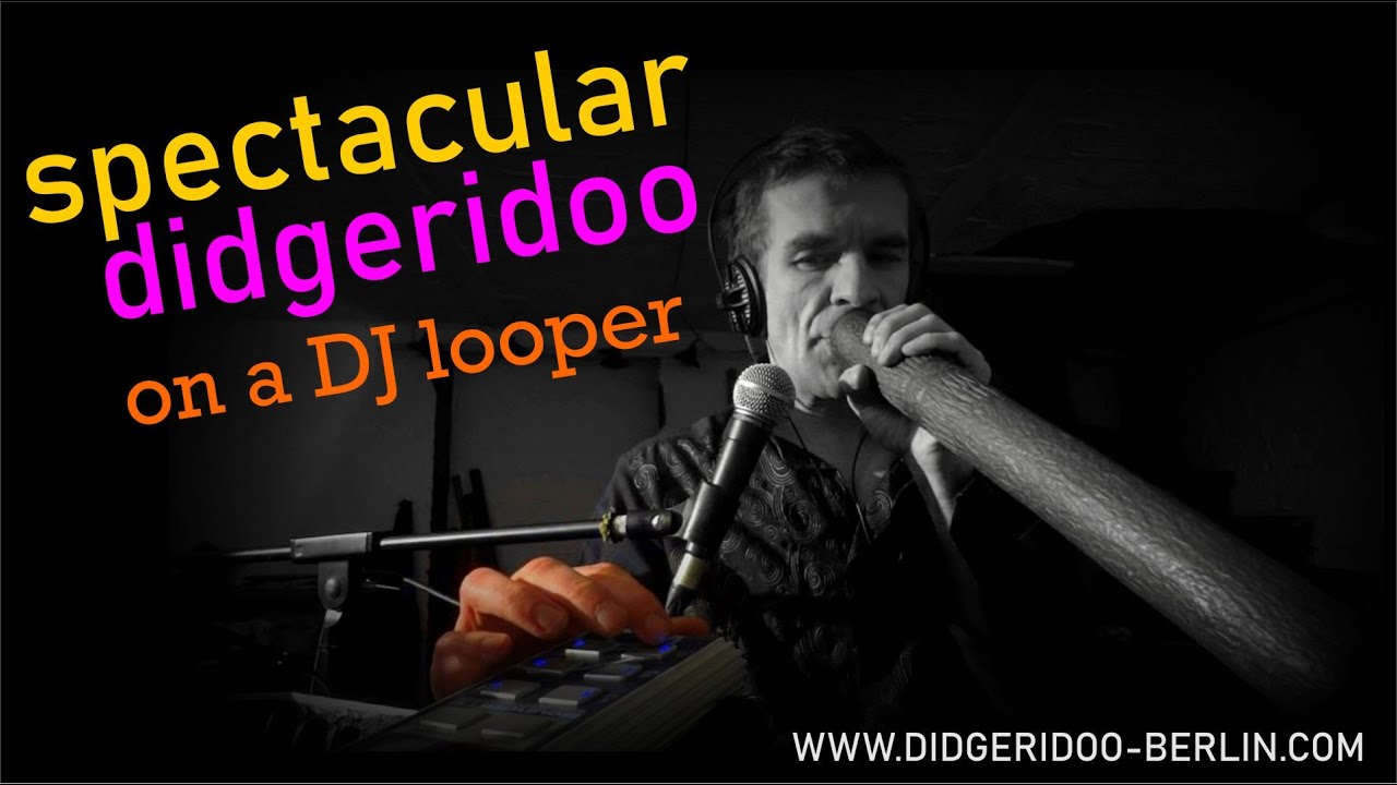 Marc Miethe - Berlin Didgeridoo live looping: 