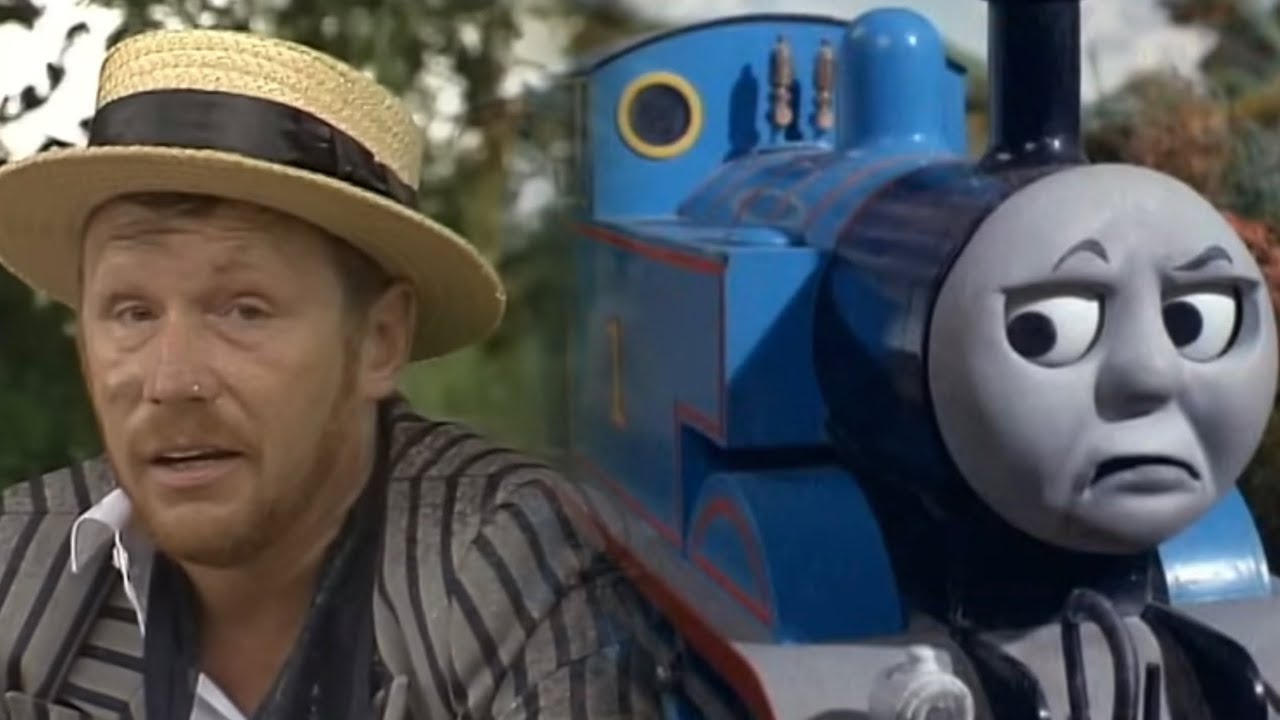 Thomas the Tank Engine reprimands Matthew Corbett (Three Men In A Boat)