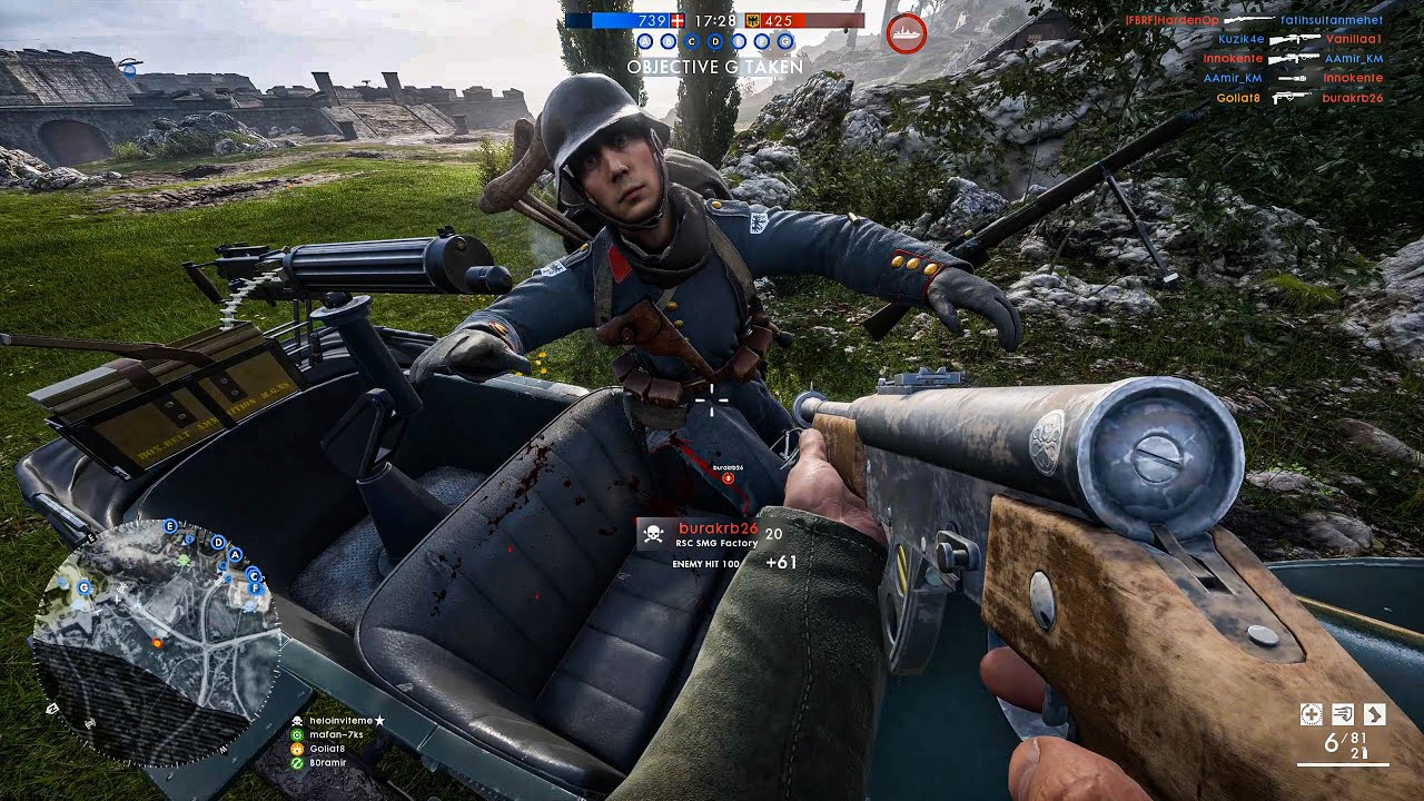 Battlefield 1 Highlights #️⃣143