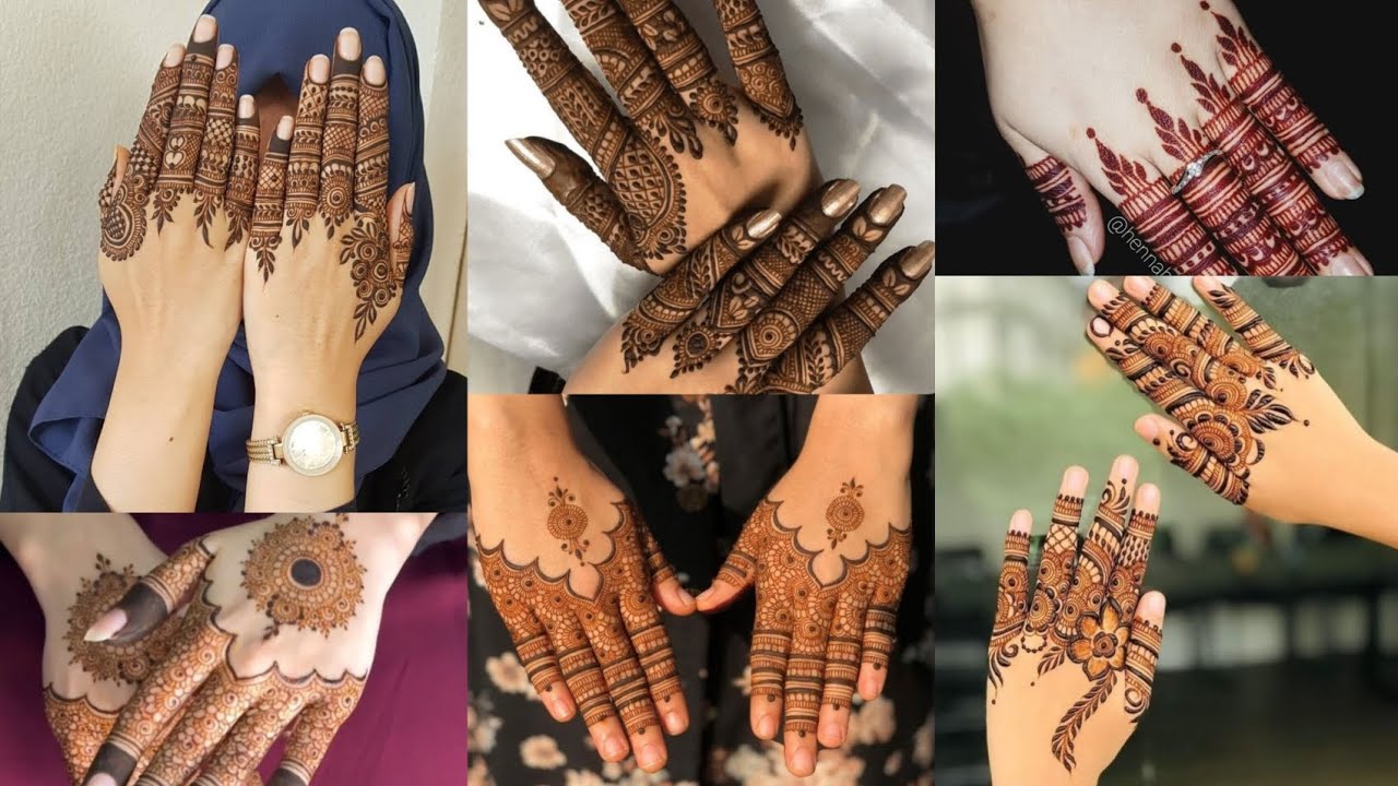 Beautiful stylish henna designs || simple easy henna designs | mehndi designs simple | bridal mehndi