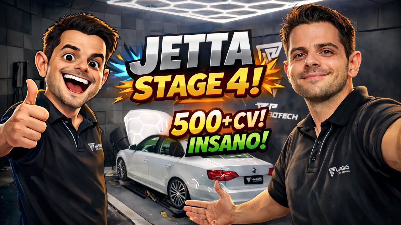Jetta 211 Stage 4 vale a pena? Mais de 500cv!