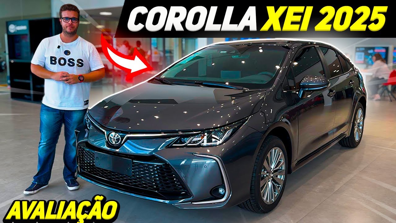 NOVO TOYOTA COROLLA XEI 2025 EM DETALHES