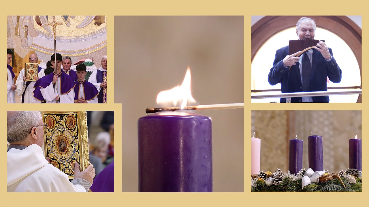 2025-11-30 vasárnapi szentmise a Gazdagréti Szent Angyalok Plébánián (Advent 1. vasárnapja)