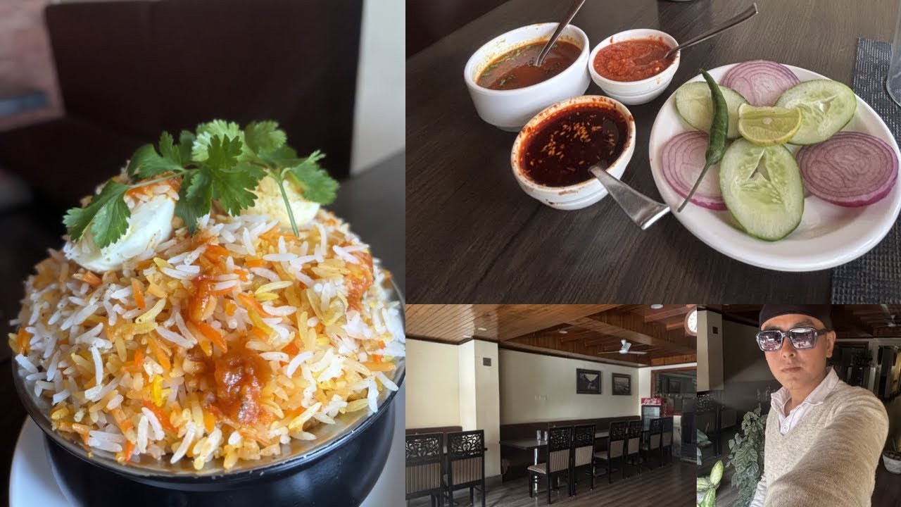 Bijanbari Hotel Tin Tin Special Desh 👍chicken briyani 