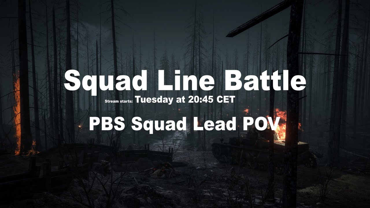 🔴 HLL Squad Line Battle: Defensive SL POV | Full match H&uuml;rtgen Forest [15min delay]