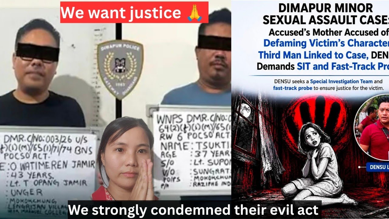 My voice for the little girl to get justice 🙏 Oh Naga people let's fight together for the justice 🙏