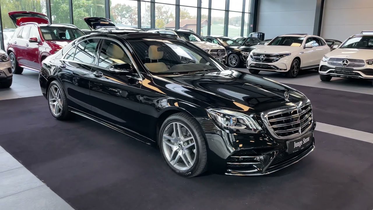 16783 Mercedes-Benz S 400 d 4M AMG Line porzellan Head-up 360° Panorama