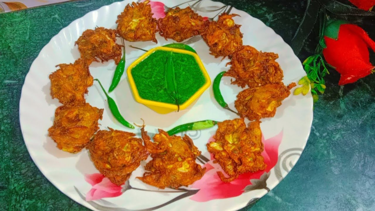 शाम के चाय के साथ खाने वाली चटपटी चटकेदार पकोड़े की रेसिपी स्वादिष्ट और टेस्टी 😋 सुपर क्रिस्पी 