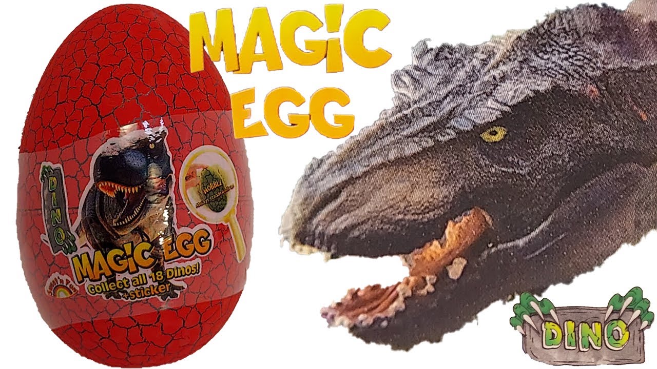Asmr Unboxing Dino Dinosaur Magic Egg Surprise