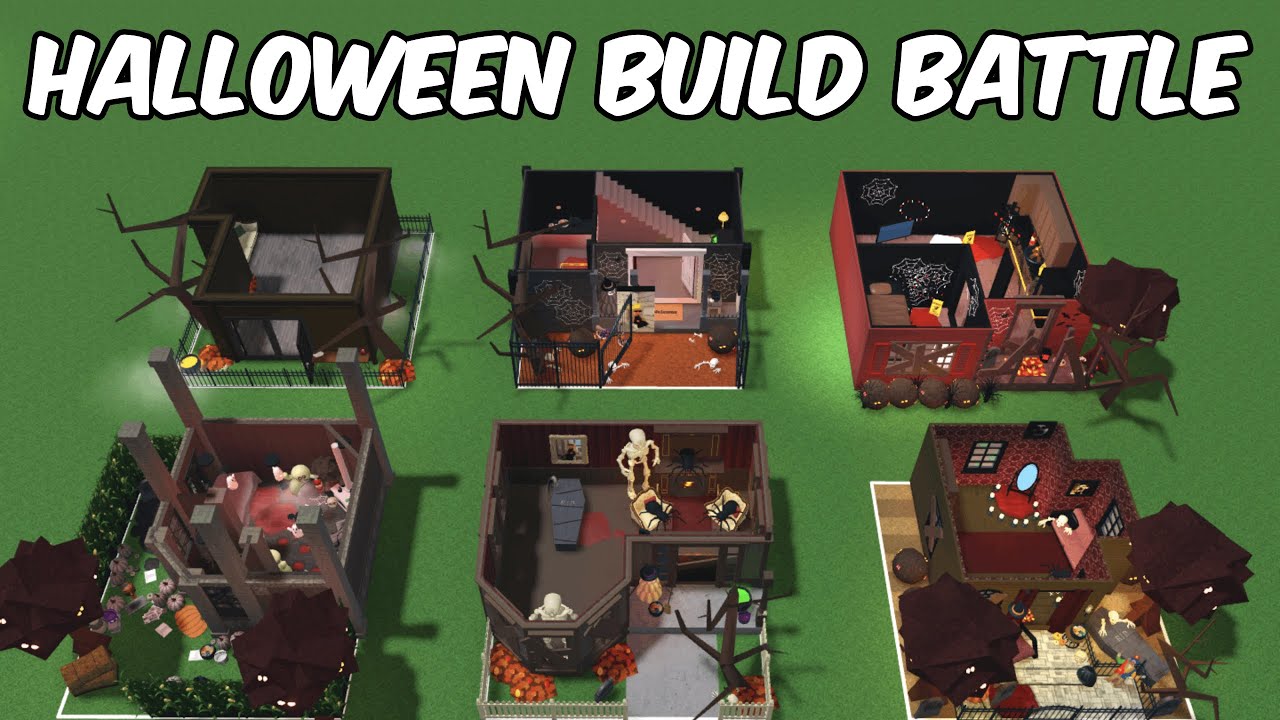 50K HALLOWEEN BUILD BATTLE IN BLOXBURG